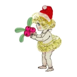 Best Sale Native Berries Christmas Brooch Brooches