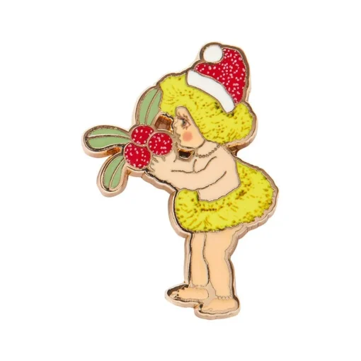 Best Sale Native Berries Christmas Enamel Pin Enamel Pins