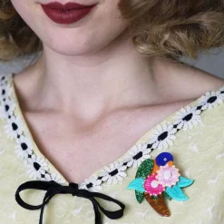 Hot Naughty Nectar Nibbler Brooch Brooches