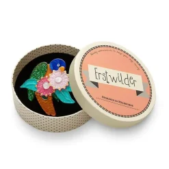 Hot Naughty Nectar Nibbler Brooch Brooches