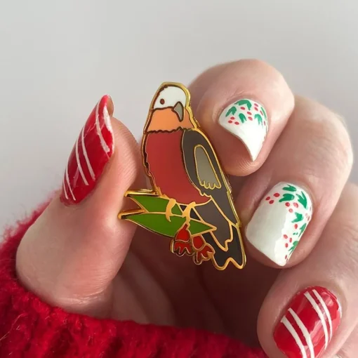 Sale No Christmas Fool Enamel Pin Enamel Pins