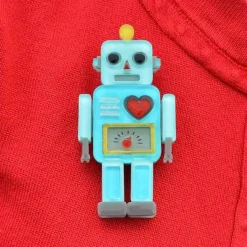 Hot Nuts And Bolts Robot Brooch Brooches