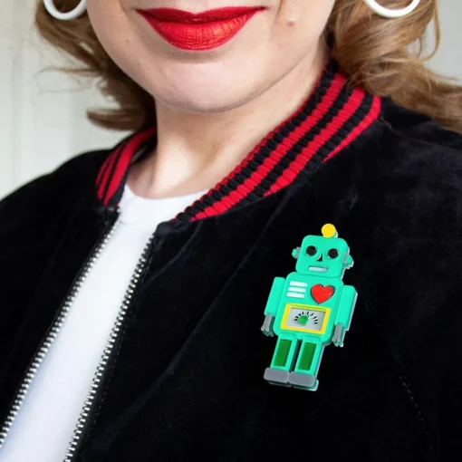 Best Sale Nuts And Bolts Robot Brooch Brooches