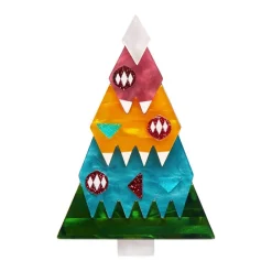 Cheap O Christmas Tree Brooch Brooches
