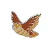 Clearance Obsequious Owl Enamel Pin Enamel Pins