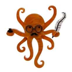Outlet Octavious The Octo-Scribe Brooch Brooches