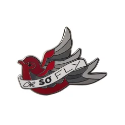 Sale Oh So Fly Enamel Pin Enamel Pins