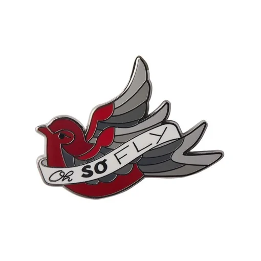 Sale Oh So Fly Enamel Pin Enamel Pins