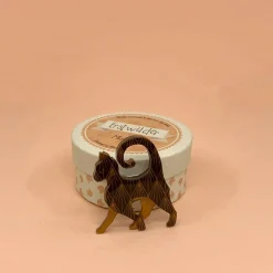 New On The Prowl Mini Brooch Brooches