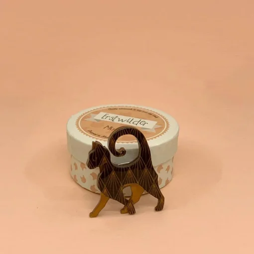 New On The Prowl Mini Brooch Brooches