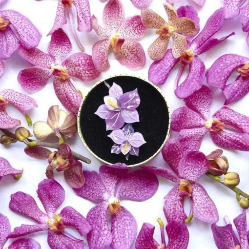 Flash Sale Opulent Orchidaceae Brooch Brooches