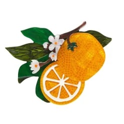 Cheap Orange Crush Brooch Brooches