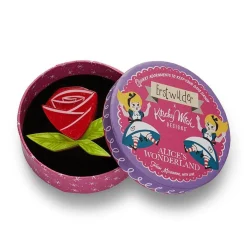Sale Painted Rose Brooch Brooches