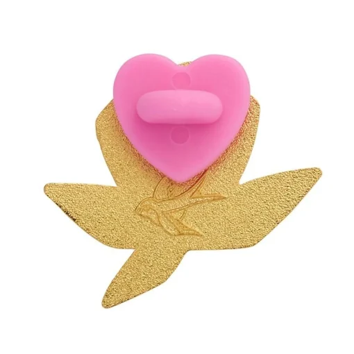 Clearance Painted Rose Enamel Pin Enamel Pins