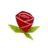 Outlet Painted Rose Mini Brooch Brooches