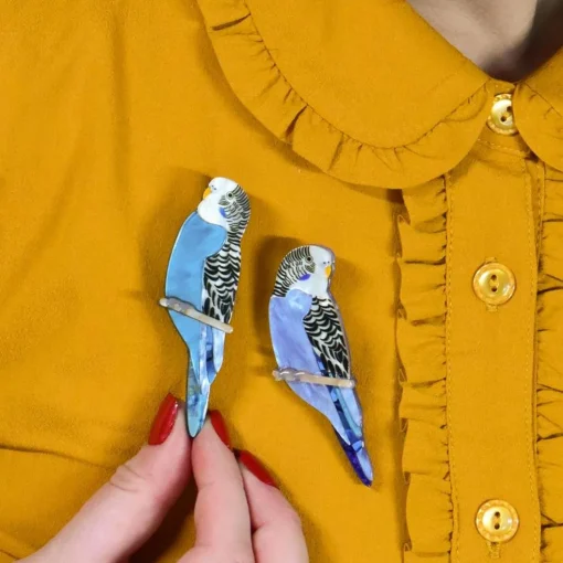 Sale Pair O' Keets Brooch Set Brooches