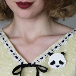 Outlet Pepita The Polite Panda Brooch Brooches