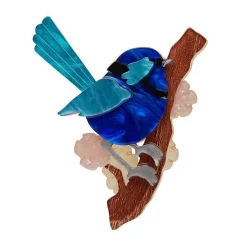 Outlet Phoebe The Fairy Wren Brooch Brooches