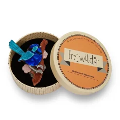 Outlet Phoebe The Fairy Wren Brooch Brooches