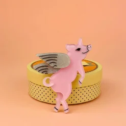 Online Pigs Can Fly Brooch Brooches