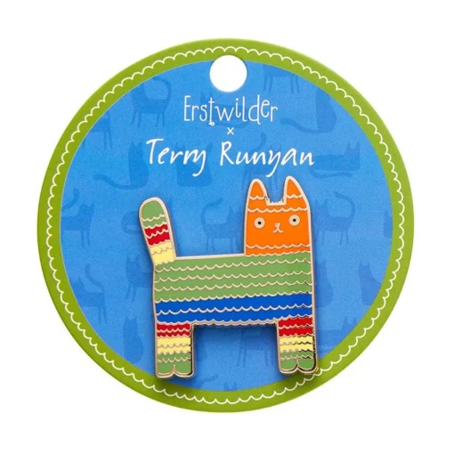Best Pinata Cat Enamel Pin Enamel Pins