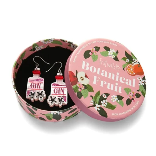 Fashion Pink Gin Party Drop Earrings Earrings