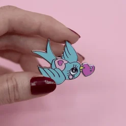 Cheap Piper The Love Bird Enamel Pin Enamel Pins
