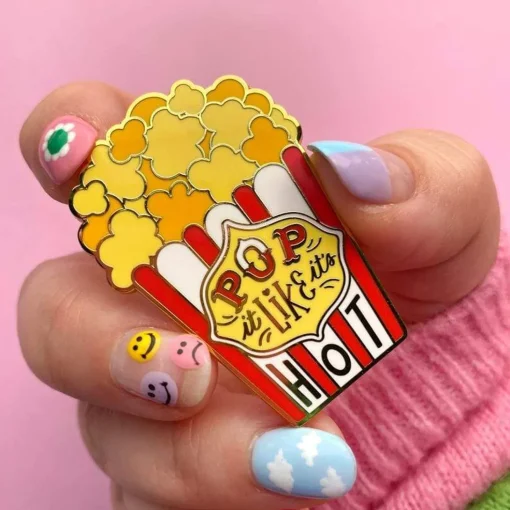 Cheap Pop It Like It'S Hot Enamel Pin Enamel Pins