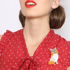 Fashion Precocious Pixie Dog Brooch Brooches