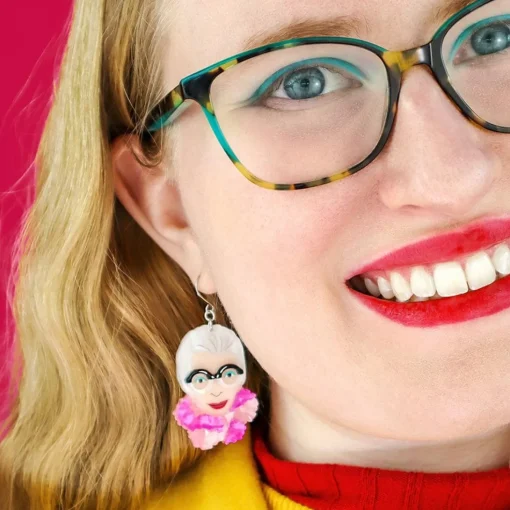 Cheap Pretty In Pom Poms Iris Drop Earrings Earrings
