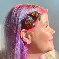 New Prince Of Orange Hair Clips Set - 2 Piece Hair Clips & Claws