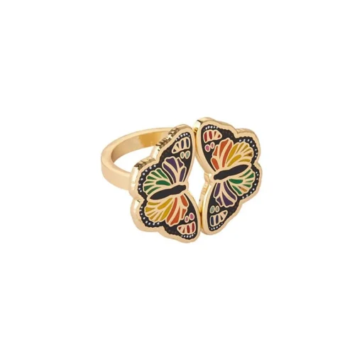 Discount Prince Of Pride Butterfly Enamel Ring Rings
