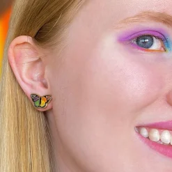 Best Prince Of Pride Butterfly Enamel Earrings Enamel Earrings