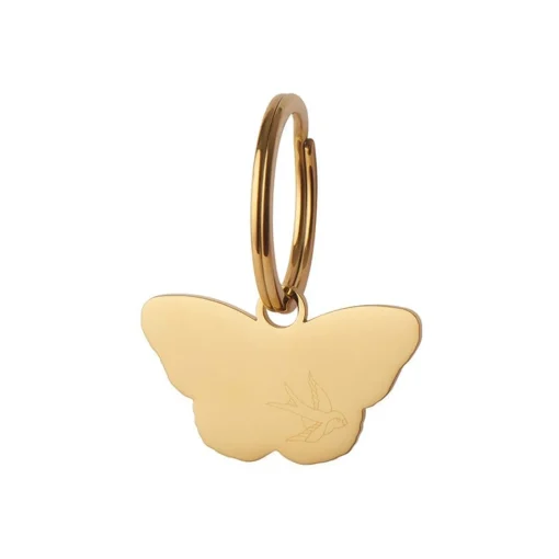 Hot Prince Of Pride Butterfly Enamel Charm Enamel Key Rings