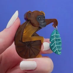 Clearance Princely Primate Brooch Brooches