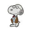 Fashion Professor Snoopy Enamel Pin Enamel Pins