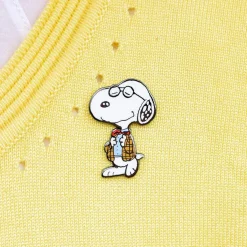 Fashion Professor Snoopy Enamel Pin Enamel Pins