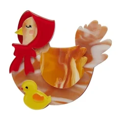 Best Sale Proud Mother Hen Brooch Brooches