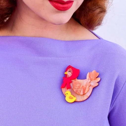 Best Sale Proud Mother Hen Brooch Brooches
