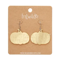 Clearance Pumpkin Magic Mirror Drop Earrings - Gold Essential Earrings
