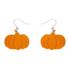 Best Sale Pumpkin Mirror Drop Earrings - Orange Essential Earrings