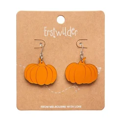 Best Sale Pumpkin Mirror Drop Earrings - Orange Essential Earrings
