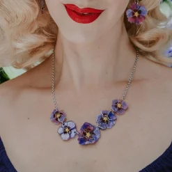 Discount Purple Prose Necklace Necklaces