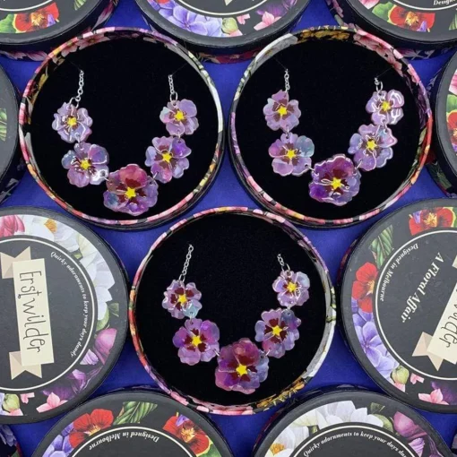 Discount Purple Prose Necklace Necklaces