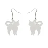 Outlet Pussy Cat Bubble Resin Drop Earrings - White Essential Earrings