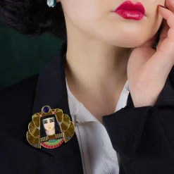Flash Sale Queen Of The Nile Cleopatra Brooch Brooches