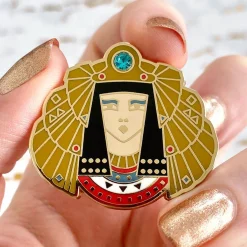 Clearance Queen Of The Nile Cleopatra Enamel Pin Enamel Pins