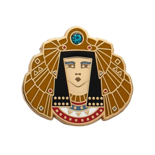 Clearance Queen Of The Nile Cleopatra Enamel Pin Enamel Pins