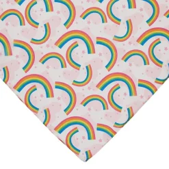 Fashion Rainbow Heart Large Neck Scarf Scarves