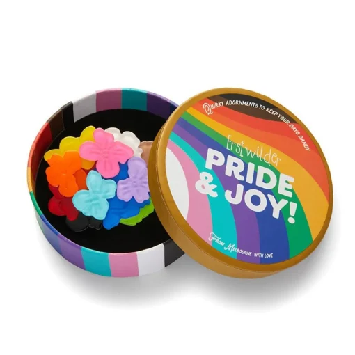 Shop Rainbow Heartfelt Hydrangea Brooch Brooches